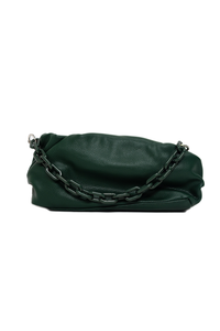 Leather Chain Clutch