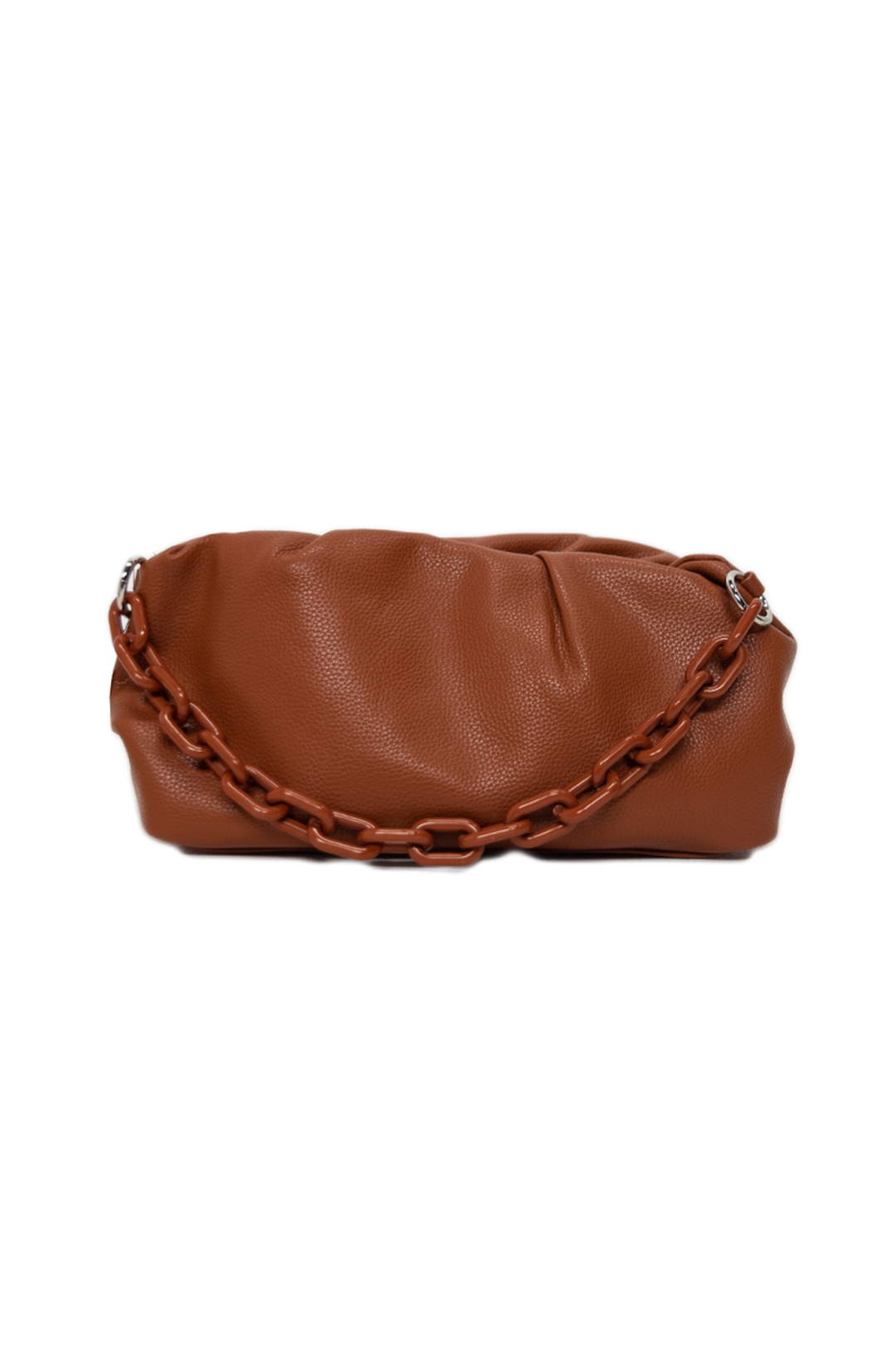 Leather Chain Clutch