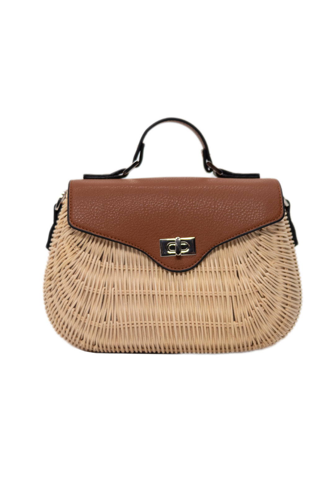 Tan Basket Bag